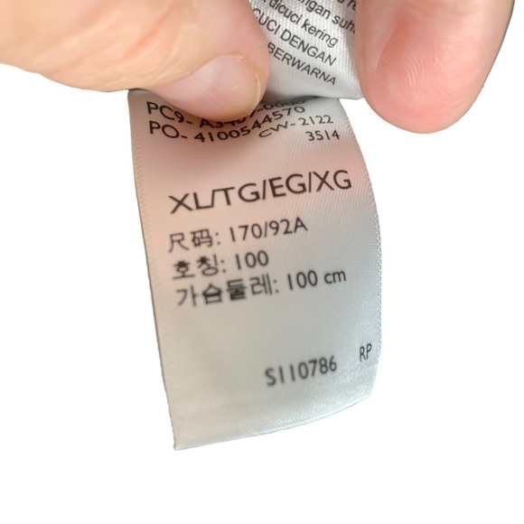 New Levi's 90'S Sherpa Trucker Midweight Black Corduroy Denim Jacket  Sz X-Large - Picture 9 of 9